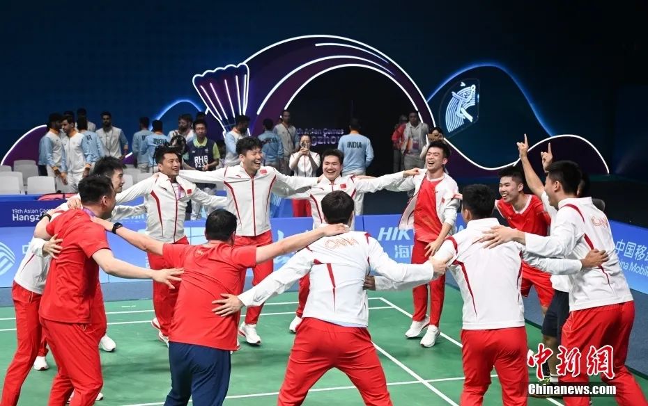 杭州亚运会羽毛球四金收官，最大发现是他：0